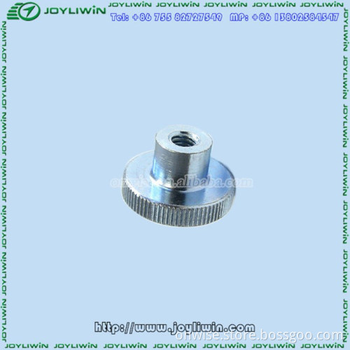 Automatic precision lathe and CNC machines RoHS Zinc-plated Finish Steel Precision Turned Bolt Nut for industrial parts